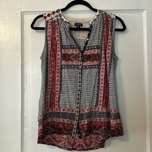 Lucky Brand Boho Tank Size M